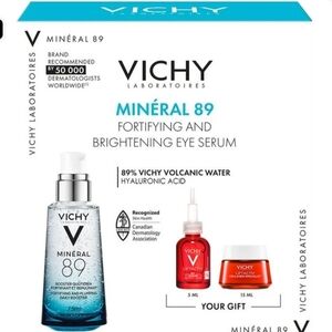 🆕️ SET - VICHY MINERAL 89 SKIN HYDRATION & ANTI-WRINKLE KIT